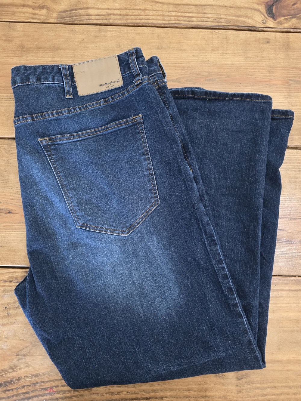 Weatherproof Men's Indigo Straight-Leg Jeans